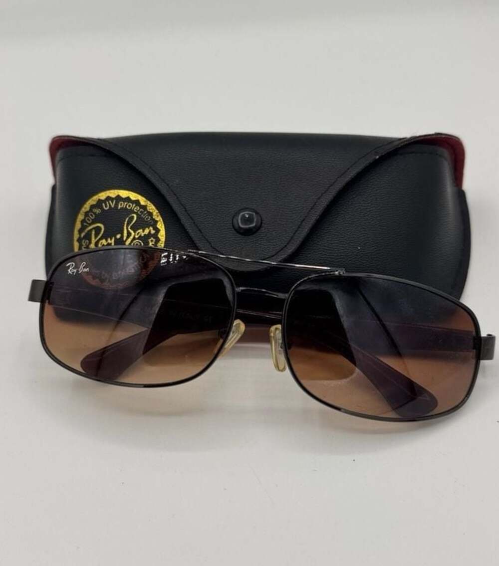 Ray-Ban RB3445 Sunglasses in Brown and Brown Gradient (60-15) - RB3445